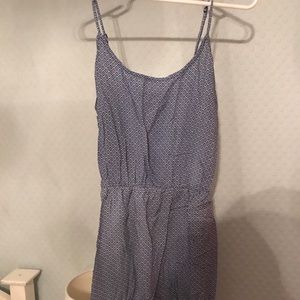 CUTE NAVY PATTERNED SUNDRESS